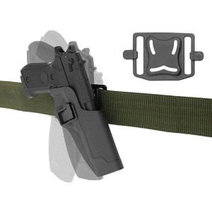 Quickly Pistol Holster with Locking Mechanism for Beretta M92 - Multicam  [EM]